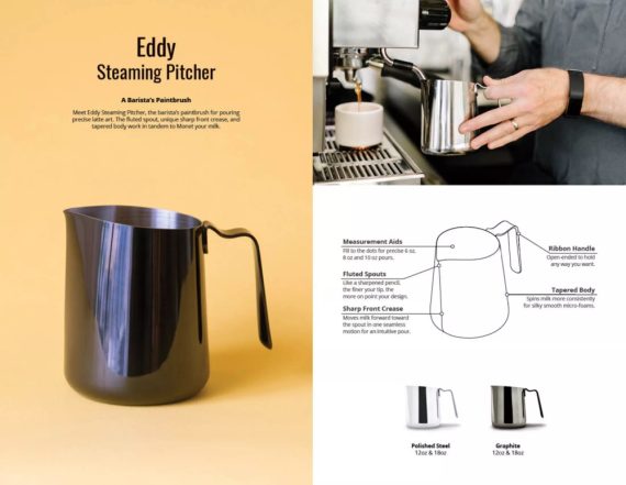 Eddy Milk Pitcher