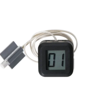 a device with shot timer attached to it